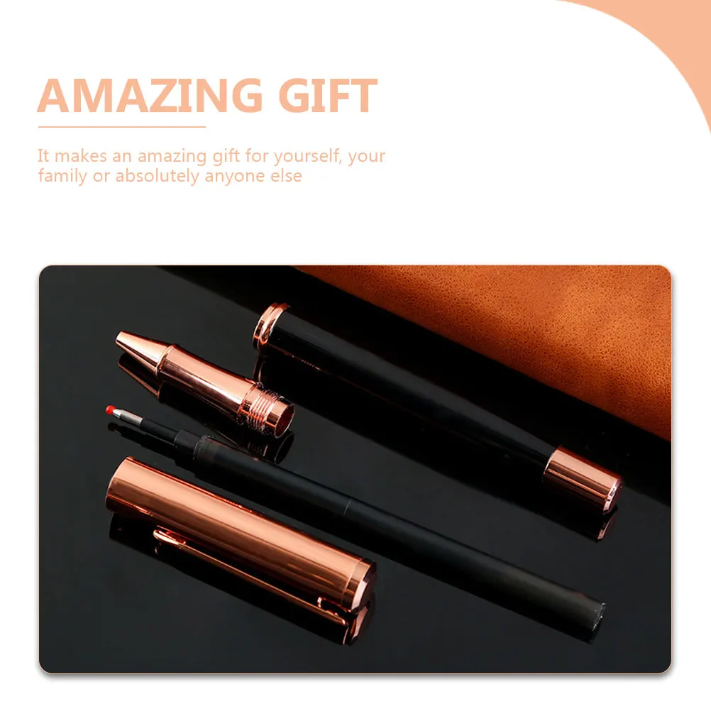 

Metal Pens Point Nice Office Roller Gifts for Men Business Pens Medium Point Writing Tools Gel Ink Pen