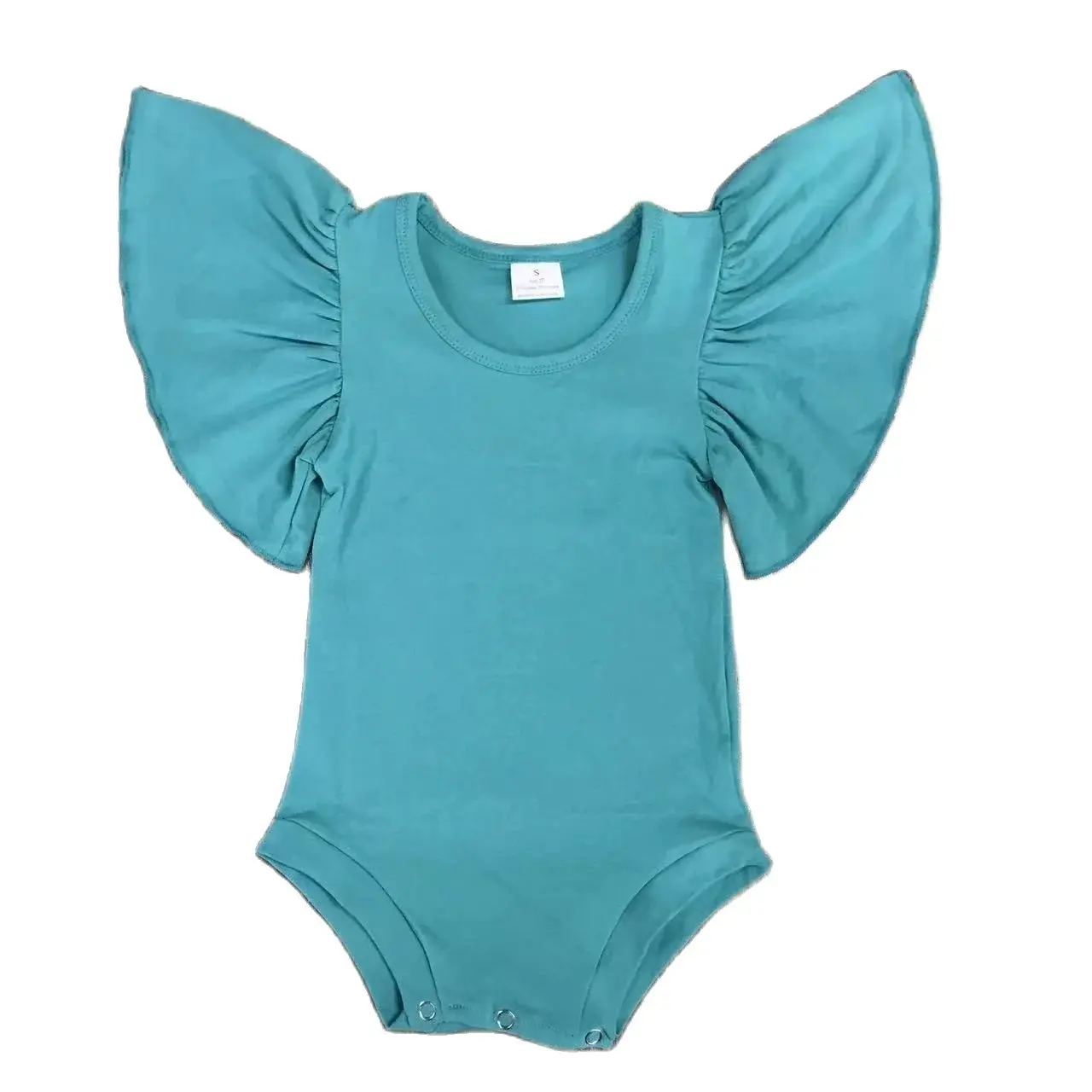 New Romper Childrens Girls  baby  0-2 years  jumpsuit cotton triangle climbing clothes simple casual style