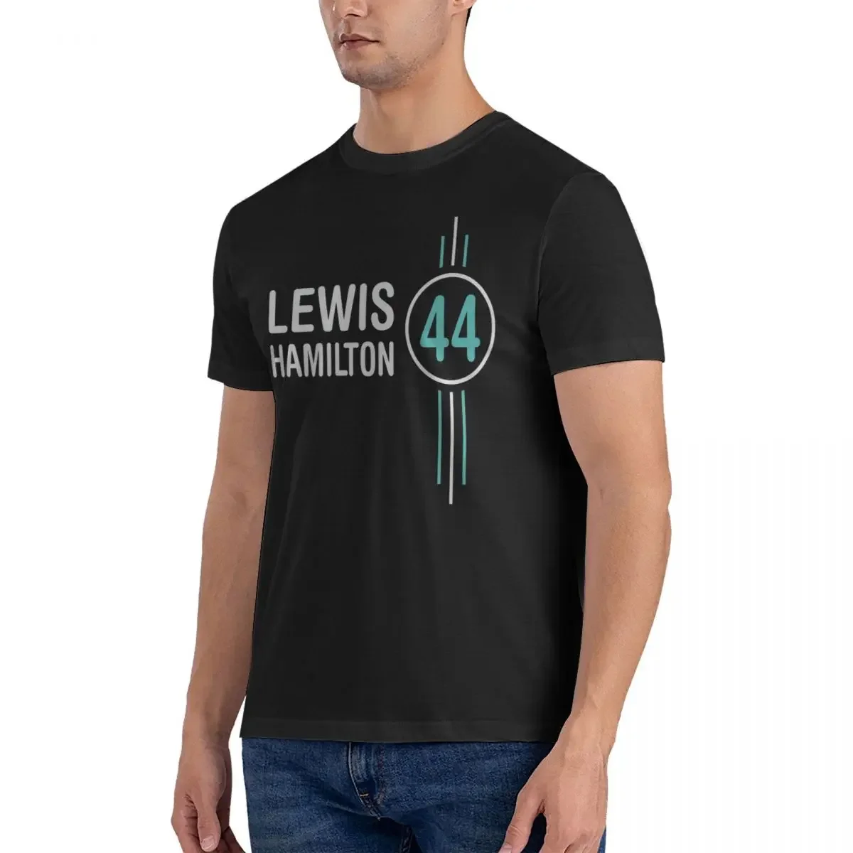 100% Cotton Lewis Hamilton Formula1 Motorsports T-shirt Men Fashion Oversized T Shirt Men Round Neck Summer Shirts Tops S-6XL