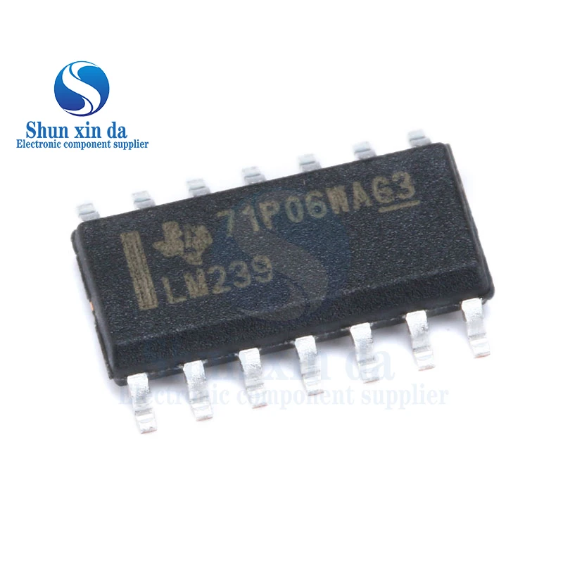 10PCS LM239 LM239N DIP-14 LM239DR LM239D LM239DT LM239ADR SOIC-14 LM239PW L239 TSSOP-14 SMD Analog Comparators IC
