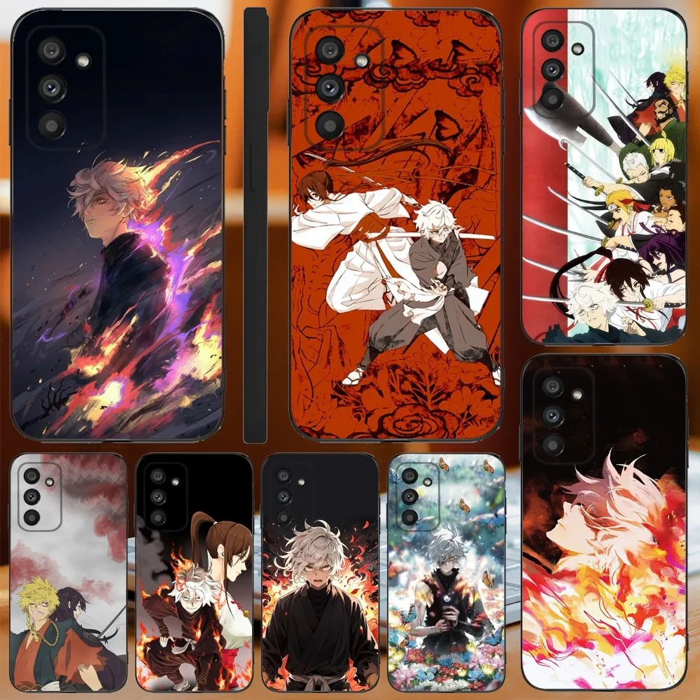 Hell S Paradise Jigokuraku Phone Case For Samsung Galaxy A13,A21s,A22,A31,A32,A52,A53,A71,A80,A91 Soft Black Cover