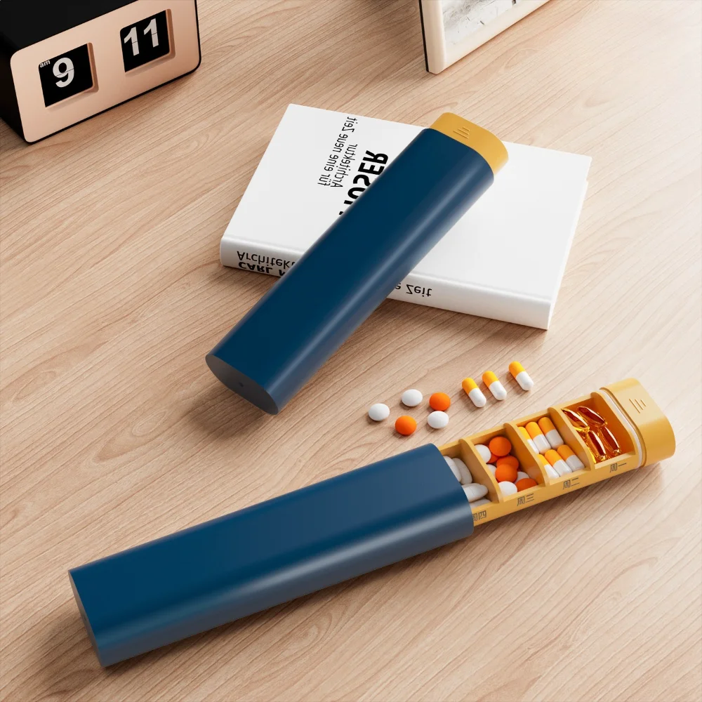 جديد حار المحمولة كبيرة 7 شبكات أسبوعية منظم حبوب منع الحمل صندوق يومي 7 أيام حبوب منع الحمل للأدوية فيتامين زيوت السمك أو المكملات الغذائية