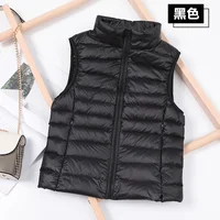 2026 White Duck Down Jacket Women Vest Autumn Winter Sleeveless Waistcoat Warm Lightweight Puffer Jacket Female Tops Outwear 8XL 3