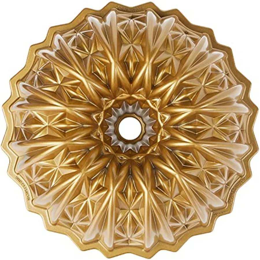 

Хрустальный стакан Cut Crystal Bundt на 10 чашек, золотой