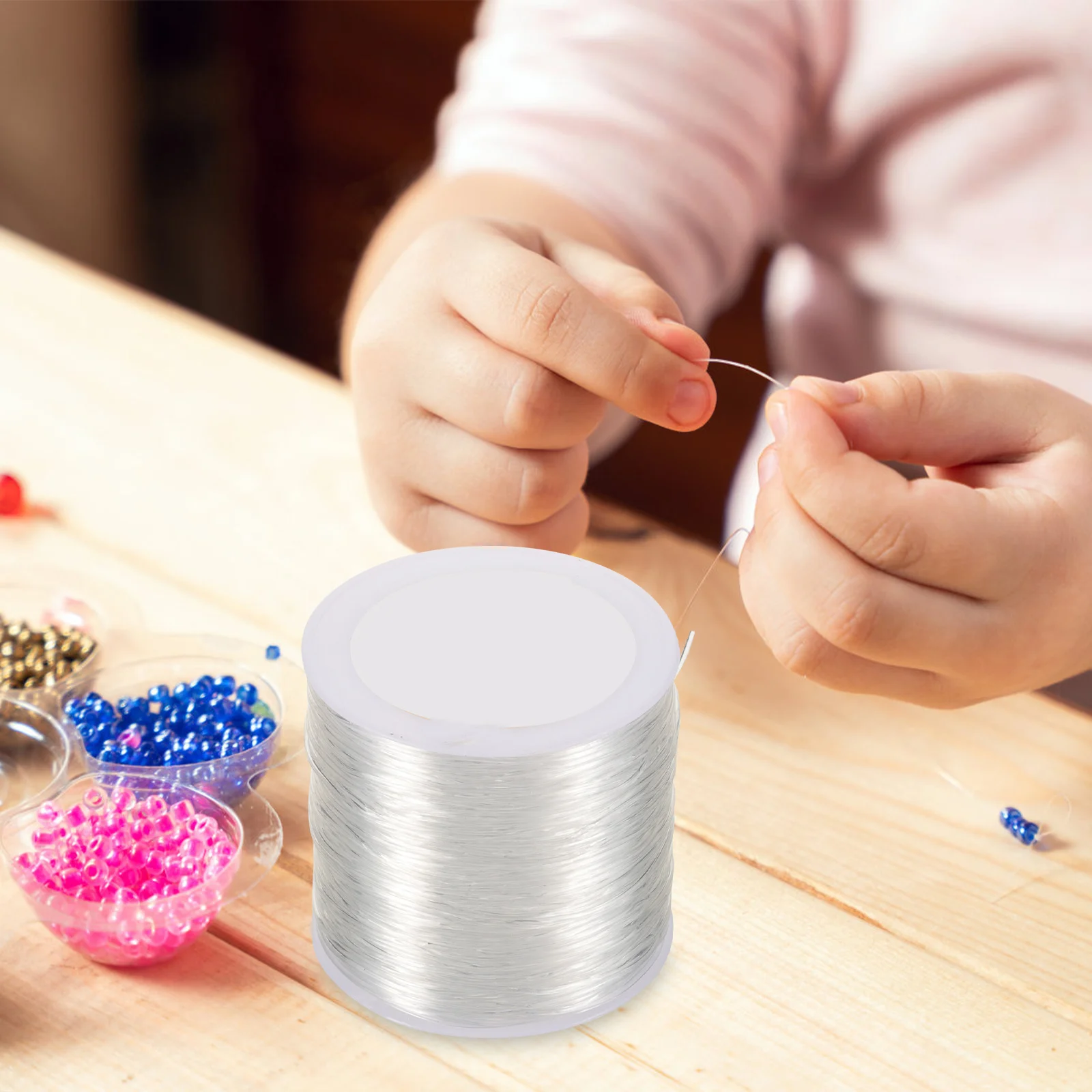 1Set DIY Beading Needle Threader Rope Tool Set Jewelry Making Crafts Bead Stringing Bracelet Necklace Making Supplies