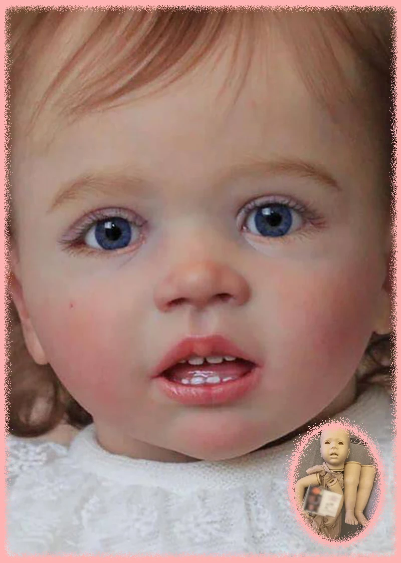 

Wini By Karola Wegerich 29inch Limited Edition Rare Reborn Doll Kit Unfinished High Quality Blank DIY Doll Parts No COA