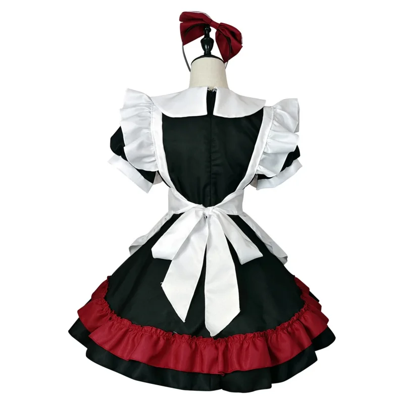 Costumes de cosplay de conception de vampire d'Halloween, robe de femme de chambre, olympiques de fête de Noël, uniforme Lolita pour filles, MS52P2