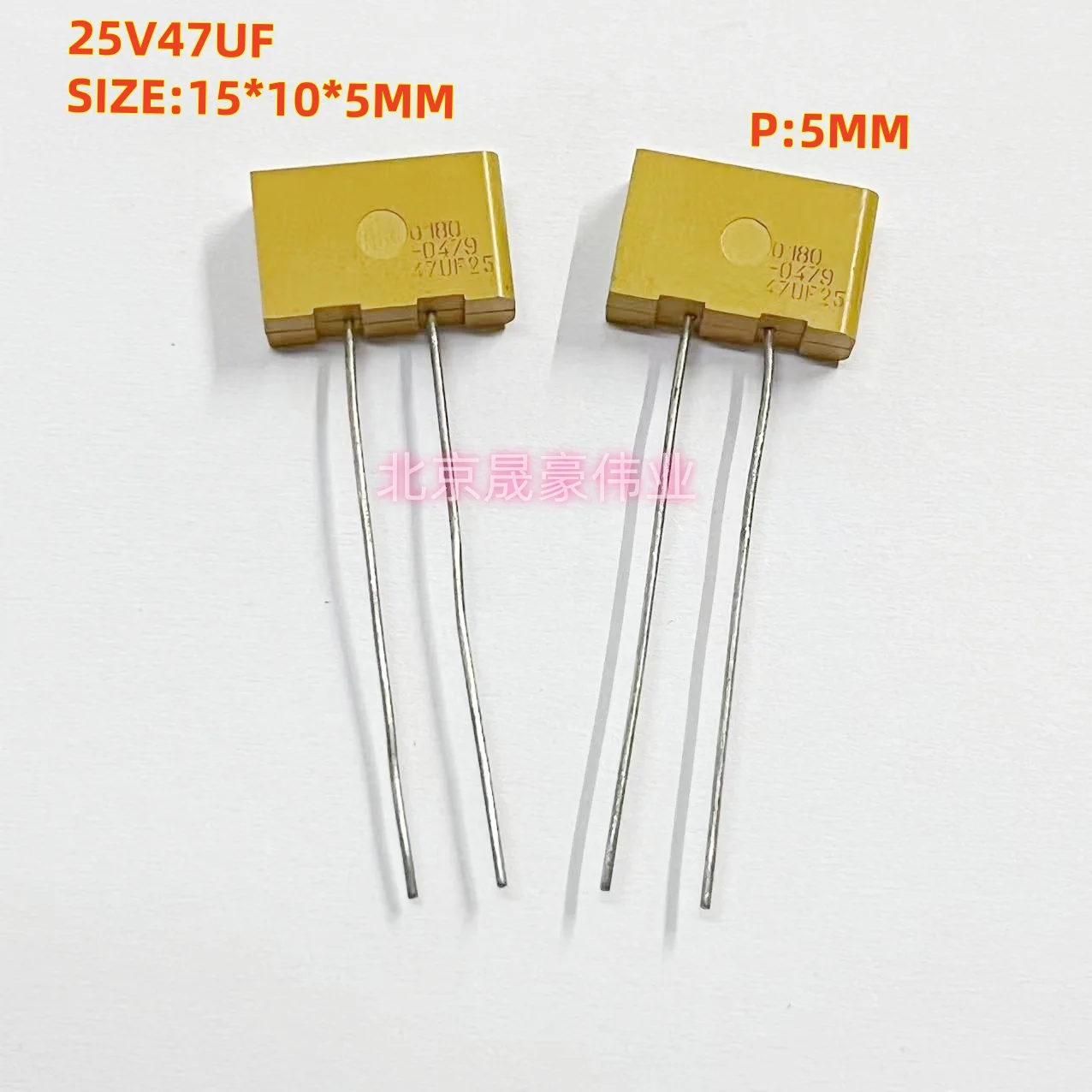 

2pcs 25V47UF Tantalum Electrolytic Capacitor T330D476M025AS Solid State Audio Tantalum Capacitor 47UF/25V