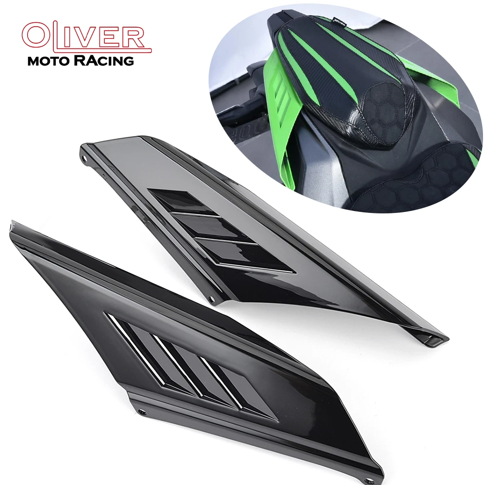 Motorcycle Rear Spoiler Aerodynamic Winglet Fairing For Kawasaki ZX-4R ZX4R ZX-4RR ZX4RR 2023 2024 2025 Rear Tail Wing ZX 4R 4RR