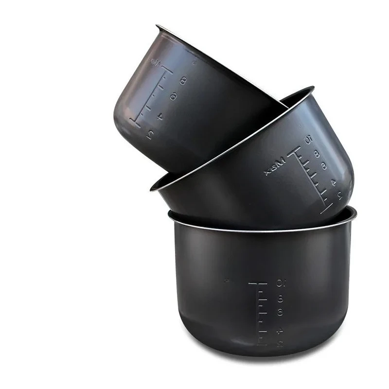 Black Crystal Non-stick Cooking Liner 4/5/6L for Electric Pressure Cooker Replacement Part