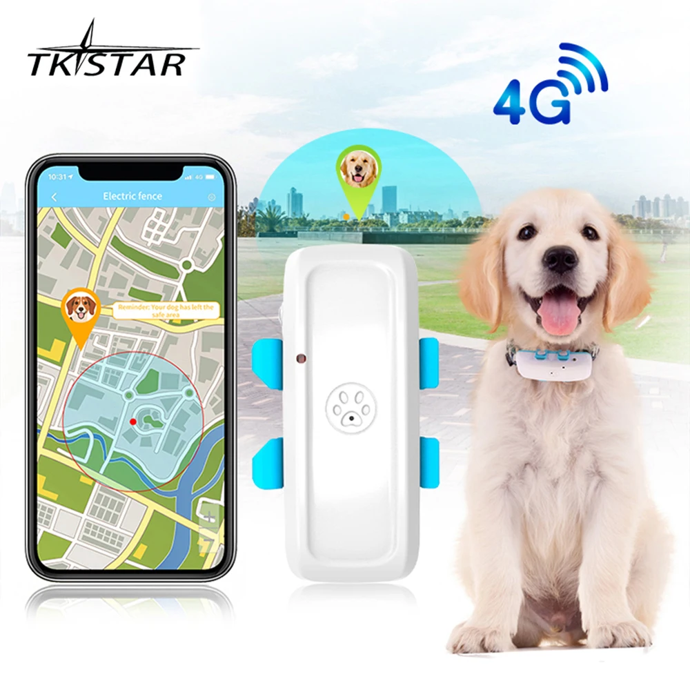 

GPS трекер для кошек и собак TKSTAR TK911 для домашних животных, глобальный GPRS-локатор для домашних животных, 2G 4G TK911pro, высокая точность позиционирования, историческое воспроизведение маршрута