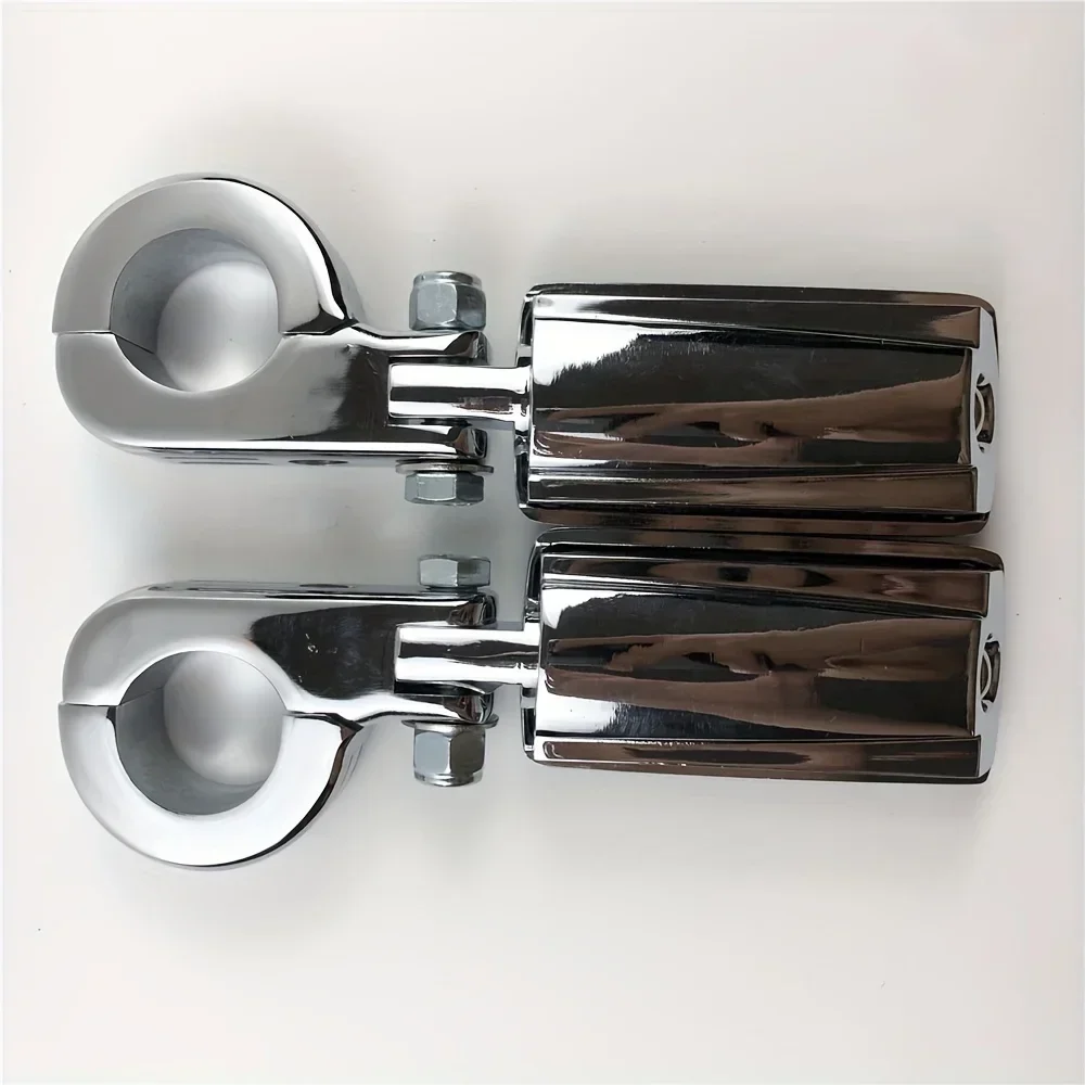 

Universal Fit 32mm Aluminum Foot Pegs for Motorcycles - Durable Off-Road Highway Pegs for Engine Guards