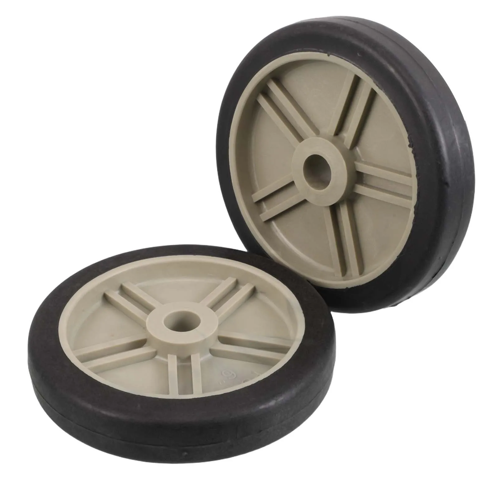 

2Pcs Air Compressor Parts Pneumatic Tire Swivel Casters Heavy Duty Inflatable Wheels Easy Mobility Replacement Machine