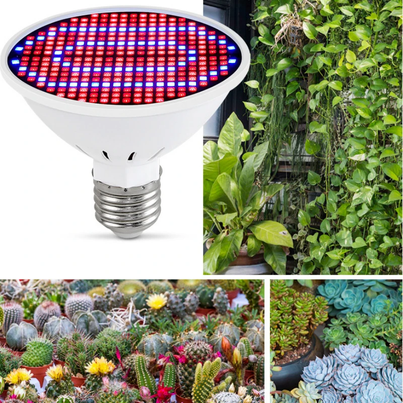 E27 LED Plant Grow Light LED Lamp Spotlight Bulb AC85-265V Full Spectrum Indoor Hydroponics Flower Seedling LED Phyto Lamp