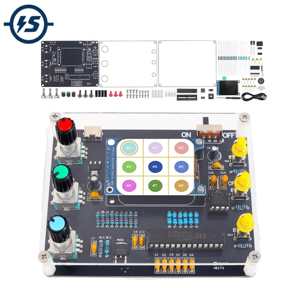 RGB Color Mixer DIY Soldering Project 1.69
