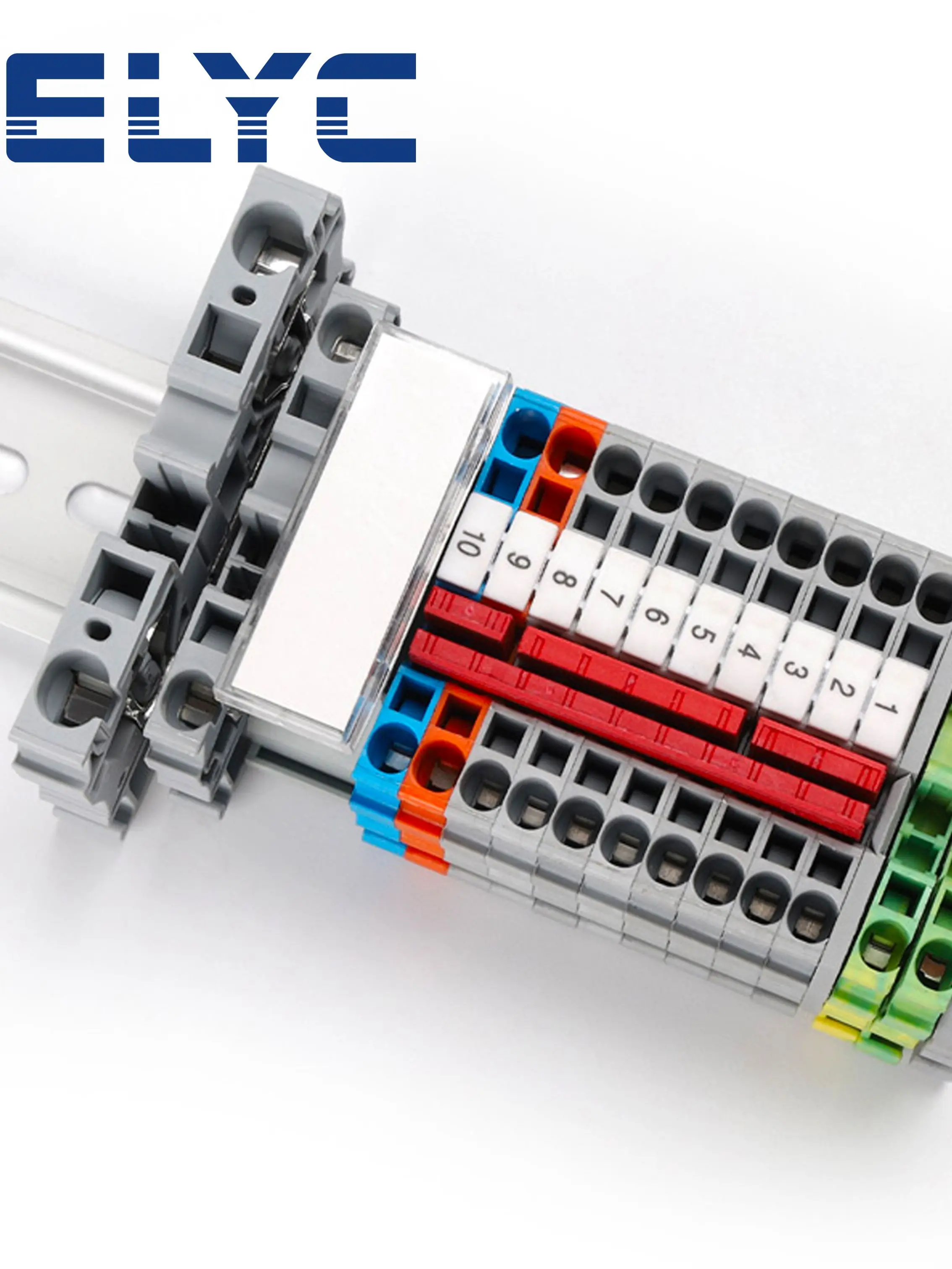 20 pces fbs 10-5 jumpers 2/3/4/5/10 seat pt st 2.5mm din trilho terminal bloco acessórios plug-in ponte 2-5 3-5 4-5 5 5-5 10-5-10