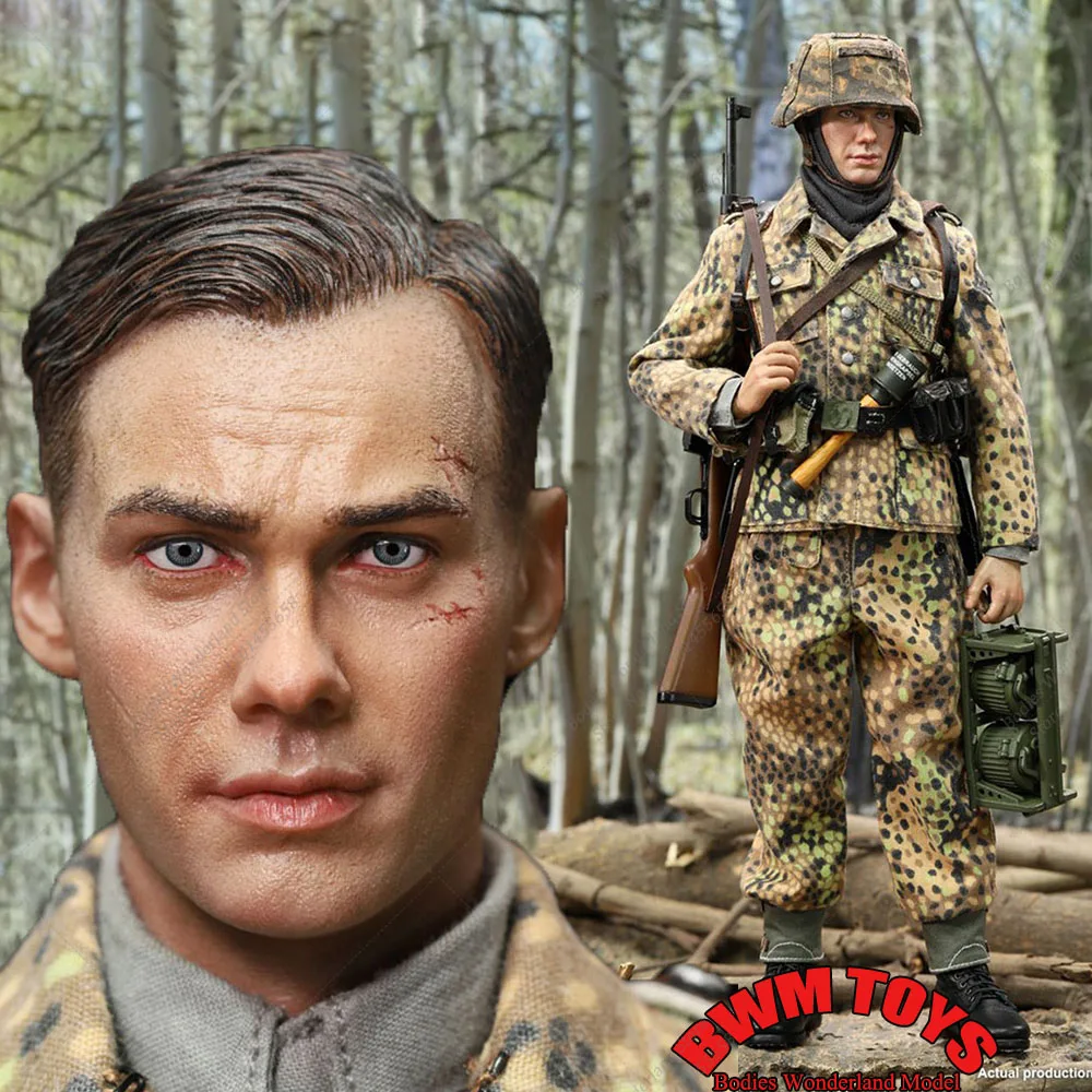 In Stock DID D80171 1/6 Scale Collectible 12th Armored Division G43 Infantry Gunner 12Inch Male Solider Action Figure Model Toys