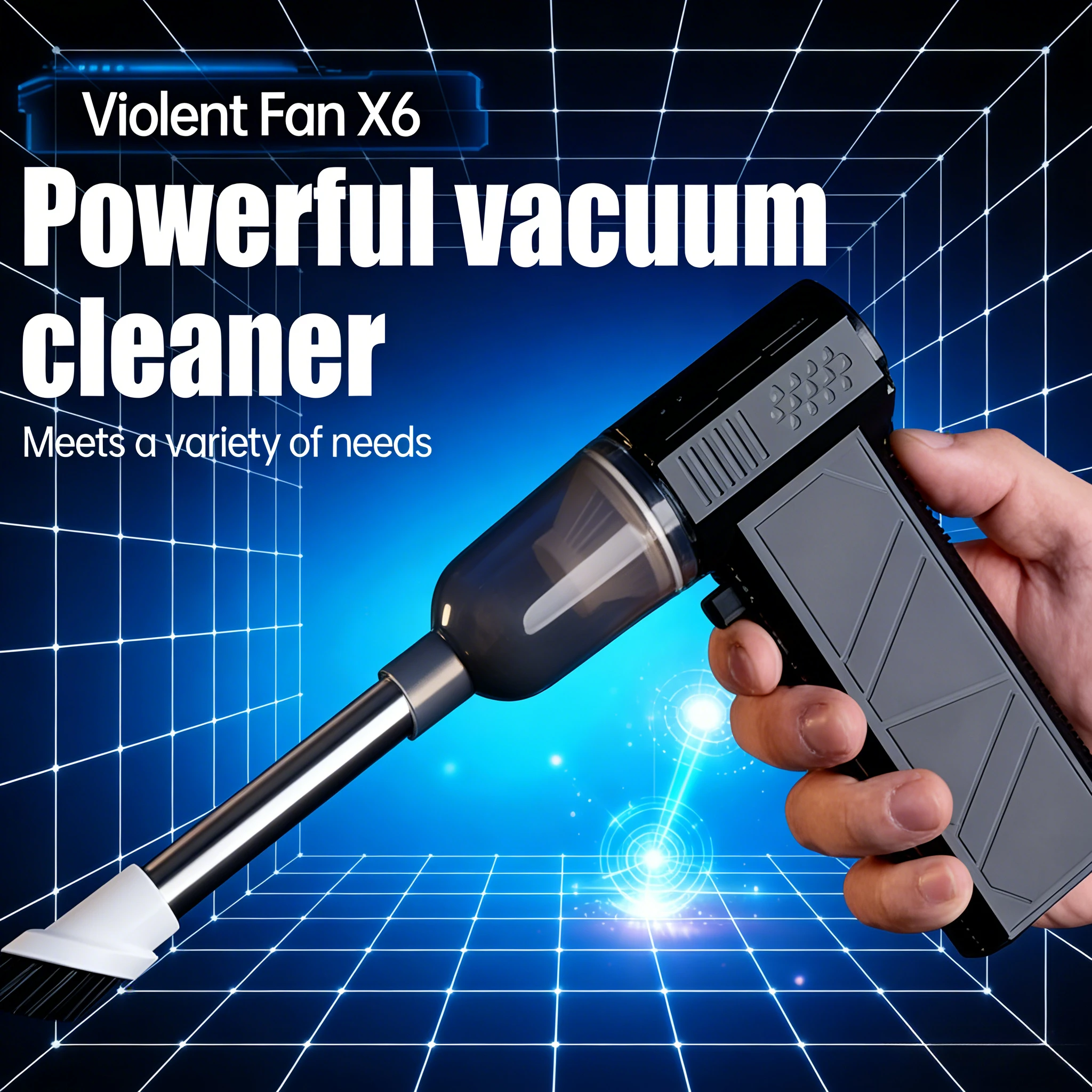 

X6 200000RPM 53m/s Brushless Turbo Jet | 2-in-1 Blower Vacuum Type-C Rechargeable