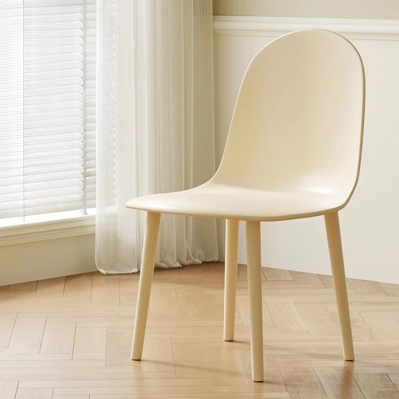 

Luxury Thickened Plastic Makeup Backrest Is Comfortable and Simple Dining Chair Dining Room Chairs for Kitchen Home Furniture