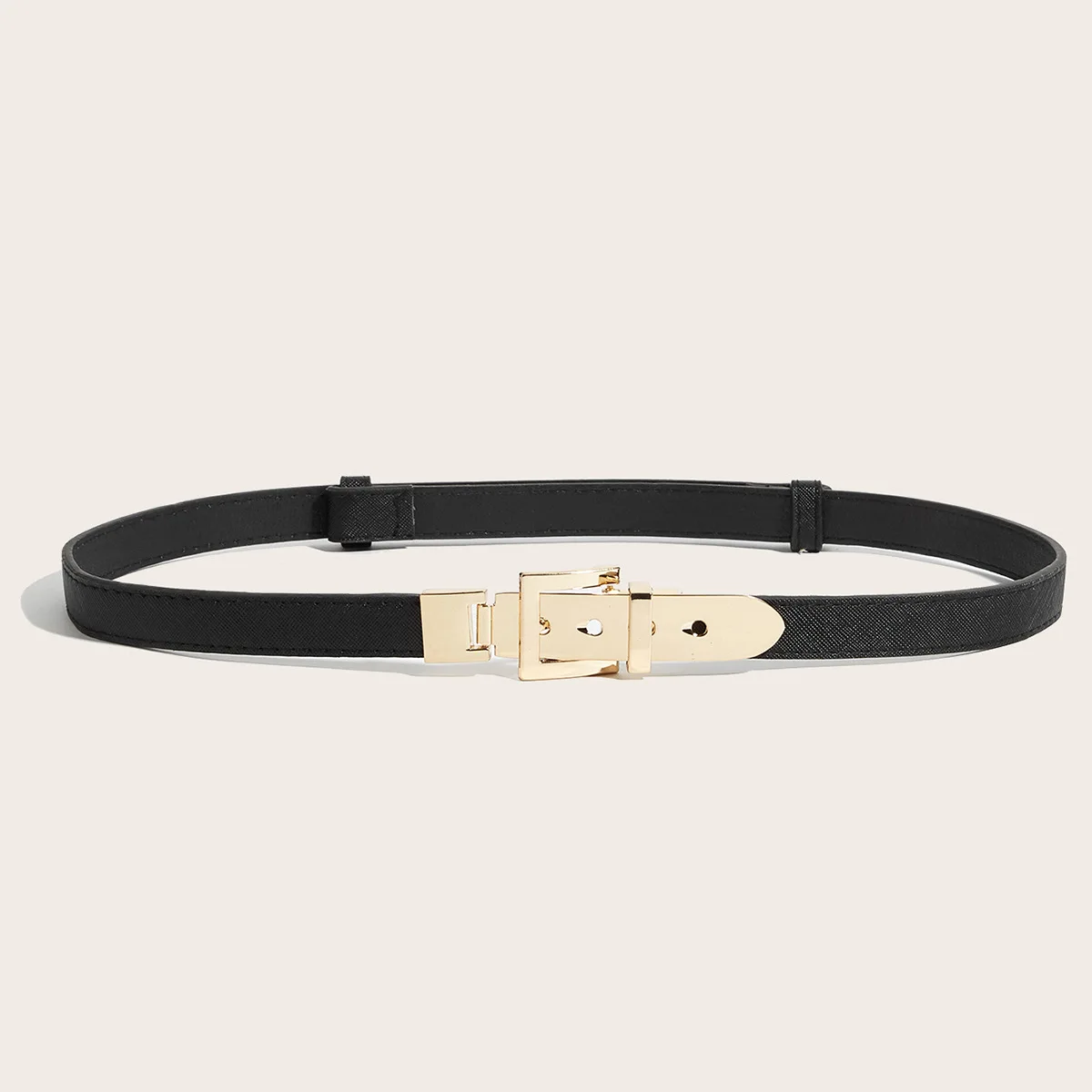 مشبك خصر جديد لعام 2026، حزام خصر نحيف ورفيع من الجلد الفاخر، قميص طويل، زخرفة التنورة، أحزمة مصممة صغيرة قابلة للتعديل