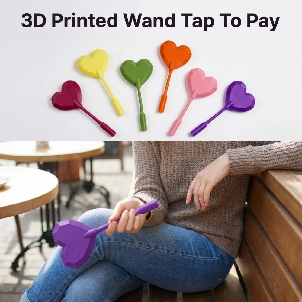 

Креативная волшебная карта-держатель для оплаты по касанию, удобная для оформления платежей, портативная, 3D-печатная, милый и легкий дизайн.