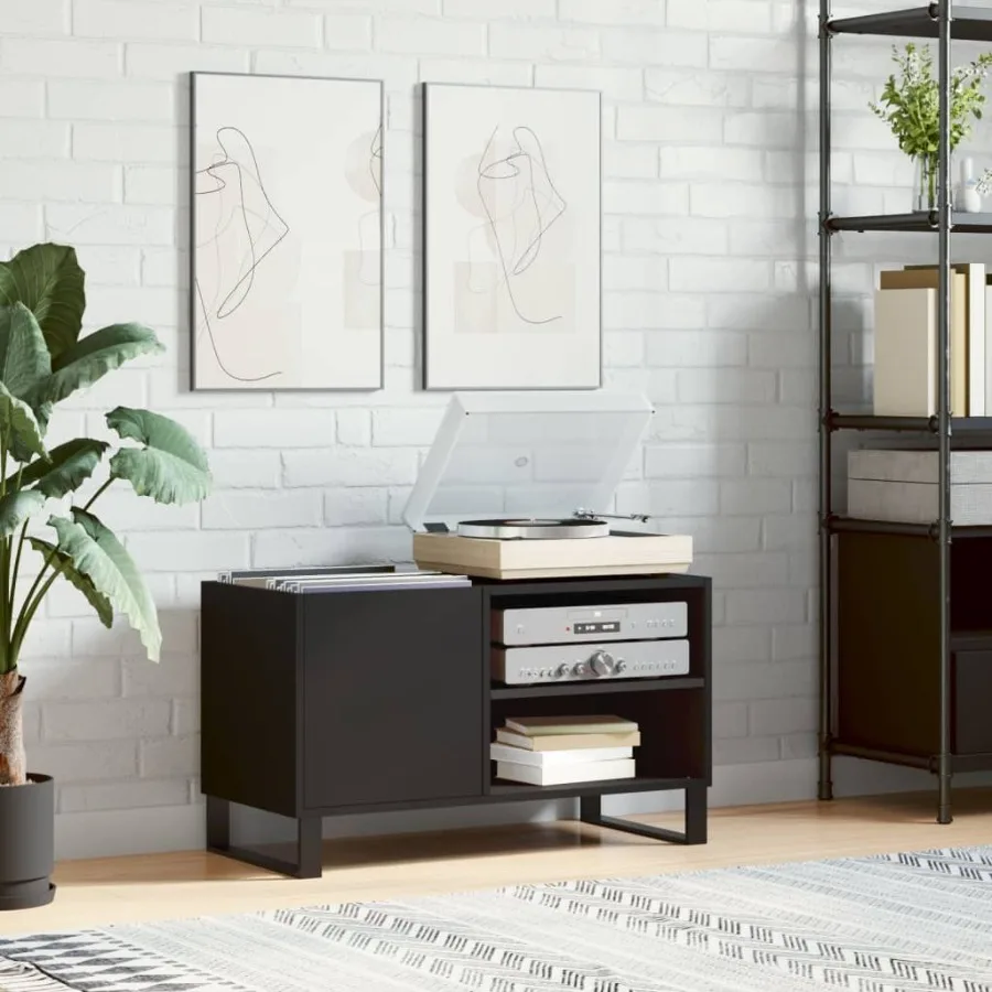 

Rrd Cabinet Black Engineered wood iron