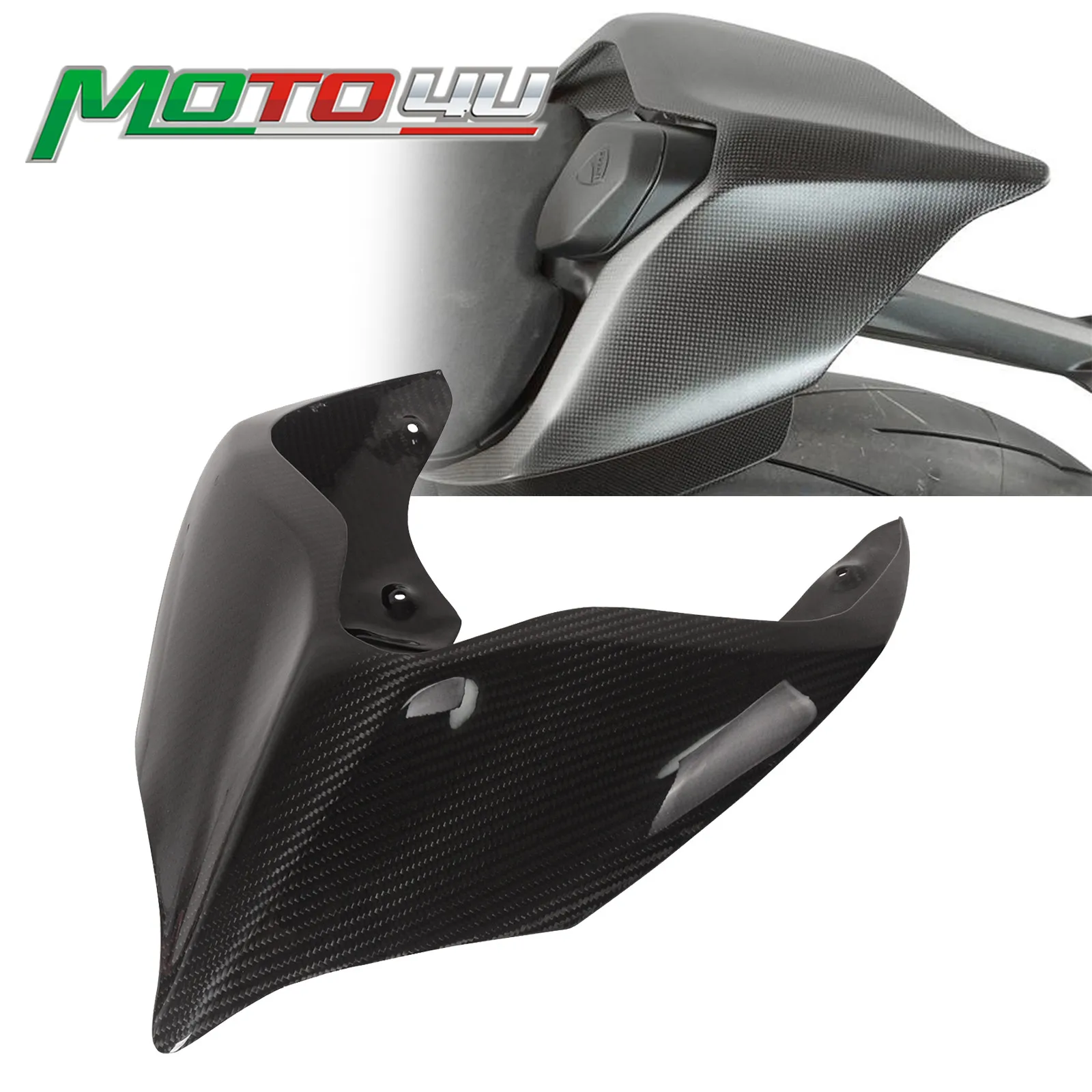 For Ducati Panigale V4 V4S Seat Faring ( Without passenger seat version) Motorcycle Modification Rear Seat Cover Tail Section