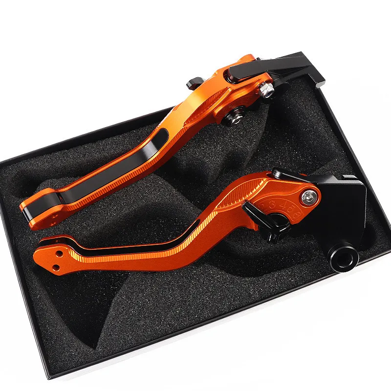 For KTM 390Duke RC390 2013-2023 250Duke 390Adventure 2021-2023 Motorcycle Accessories CNC Ajustable Short Brake Clutch Levers