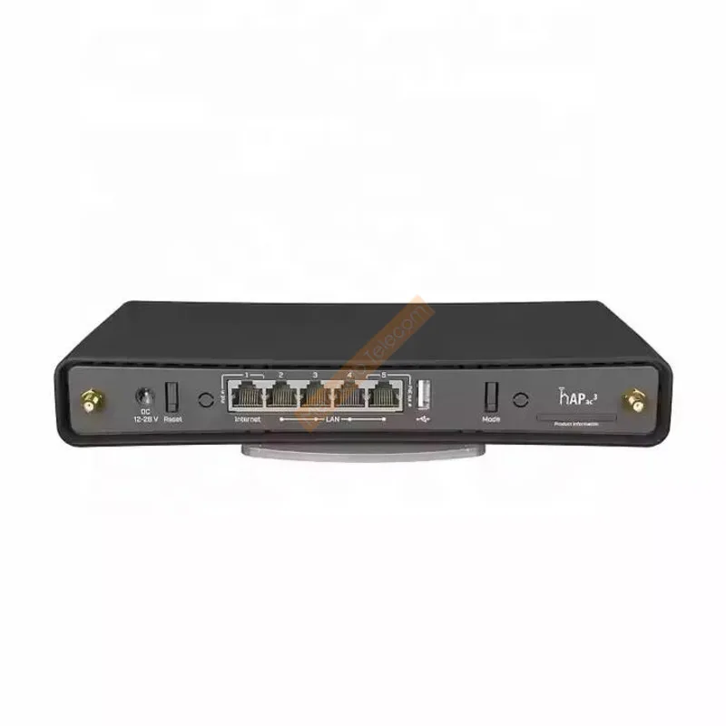 MikroTik hAP ax3 C53UiG+5HPaxD2HPaxD wifi6 2.5 Gigabit Ethernet, PoE, WPA3 Dual Band Router