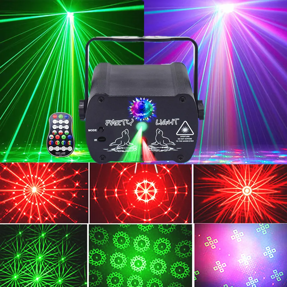 

DJ дискотека сценические огни для вечеринок, лазерный свет RGB вспышка стробоскопический проектор украшения караоке-паб КТВ бар танцевальный подарок на день рождения, свадьбу