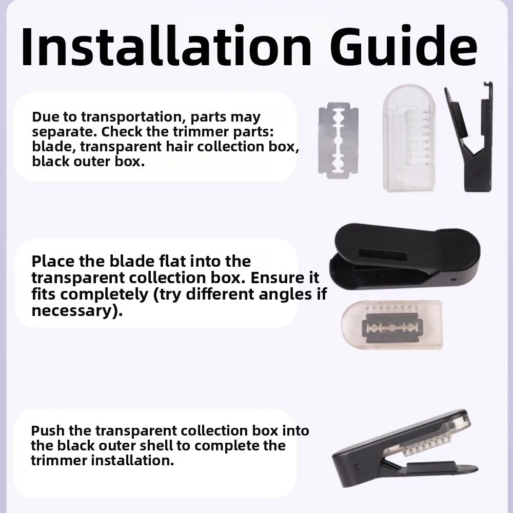 

Cordless Electric Hair Trimmer Multi-Functional Dry Damaged Hair Hair Ends Trimmer USB Rechargeable Mini Split End Trimmer