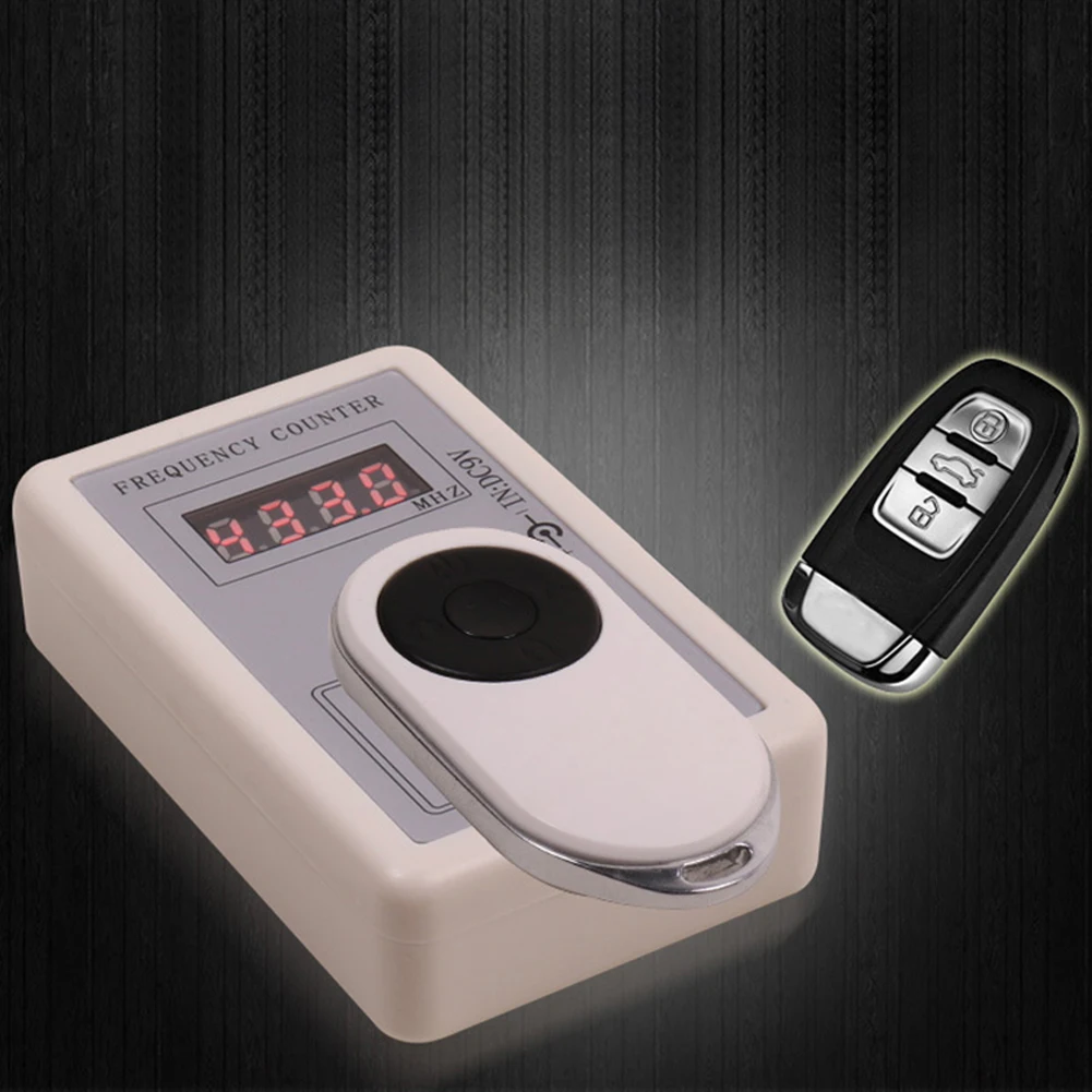 Universal 260-450MHz Handheld Digital Frequency Meter Counter Multi-Function Compatibility Wireless Remote Control Tester Tools