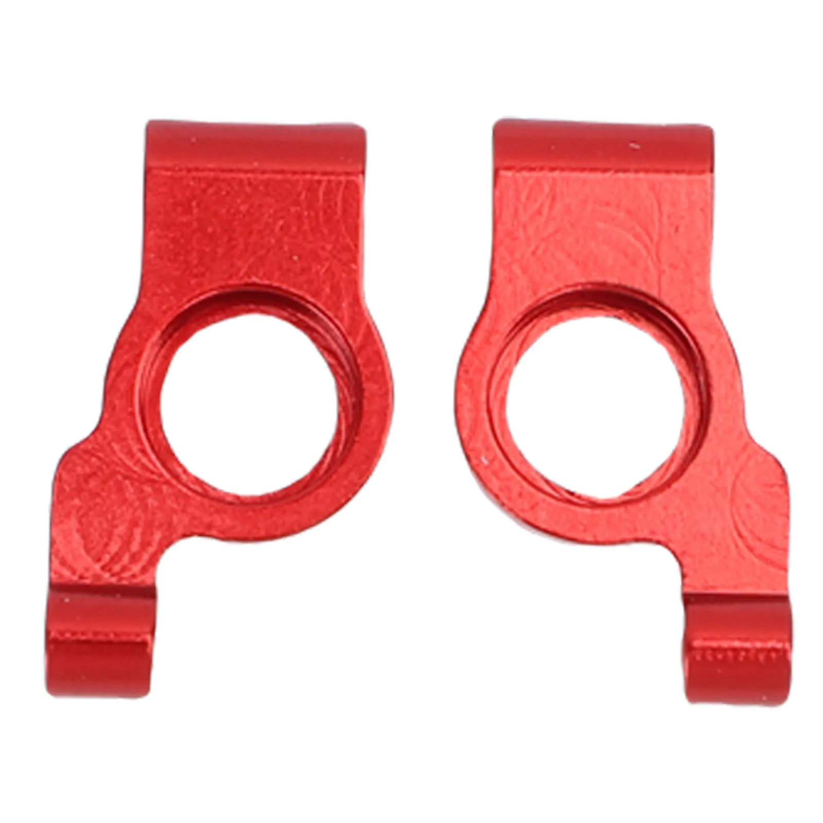 1/24スケールRCカー用リアステアリングカップ 合金素材 ステアリング交換部品 左右セット RCカーリアステアリングカップ