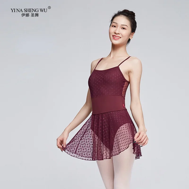 فستان باليه للنساء يوتار حبال فستان رقص فستان راقصة الباليه ثياب الكبار الأزرق الملكي الجمباز الملابس للنساء 2 اللون