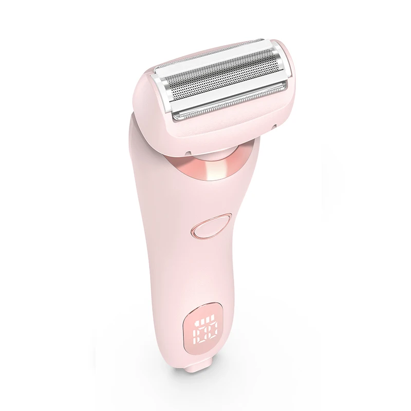 2 in 1 Women Shaver Tool Women Electric Epilator Waterproof Dual Head Electric Epilator Rechargeable Hair Remover for Face Body