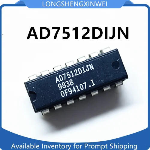 1PCS New Original AD7512DIJN DIP14 Analog Switch Chip in Stock