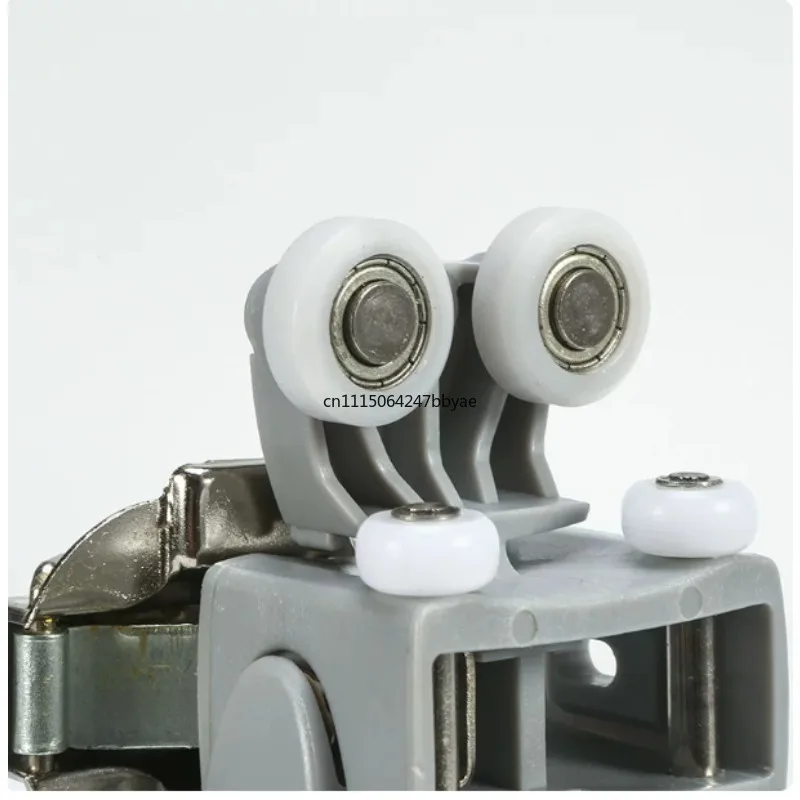 Bi-fold Sliding Folding Door Hanging Roller Wheel Hinge Replacement Hardware Parts for Cabinet Closet Door