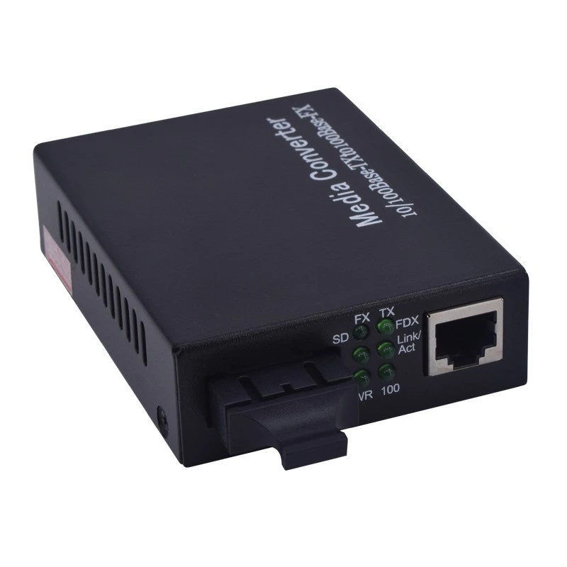 Optoelectronic transceiver 100 megabit single-mode dual-fiber optical fiber transceiver photoelectric converter telecom stage