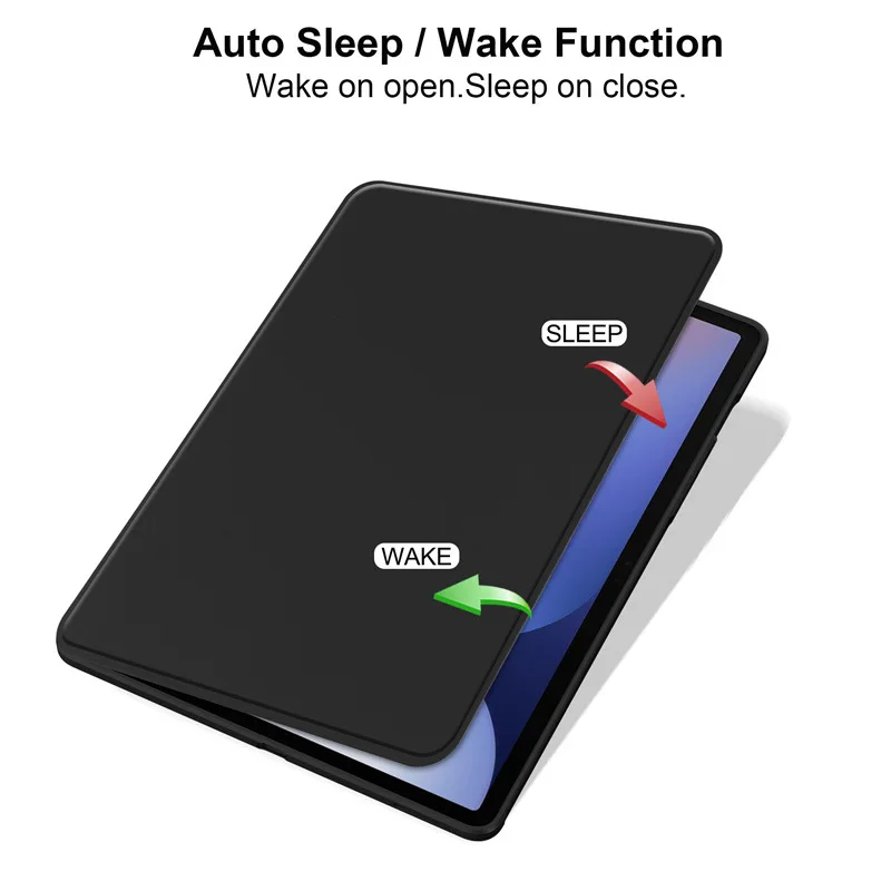 حافظة لهاتف سامسونج جالاكسي تاب S11 الترا 2025/سامسونج S10 S9 S8 الترا 14.6 بوصة غطاء خلفي أكريليك حامل دوران 360 مع فتحة قلم