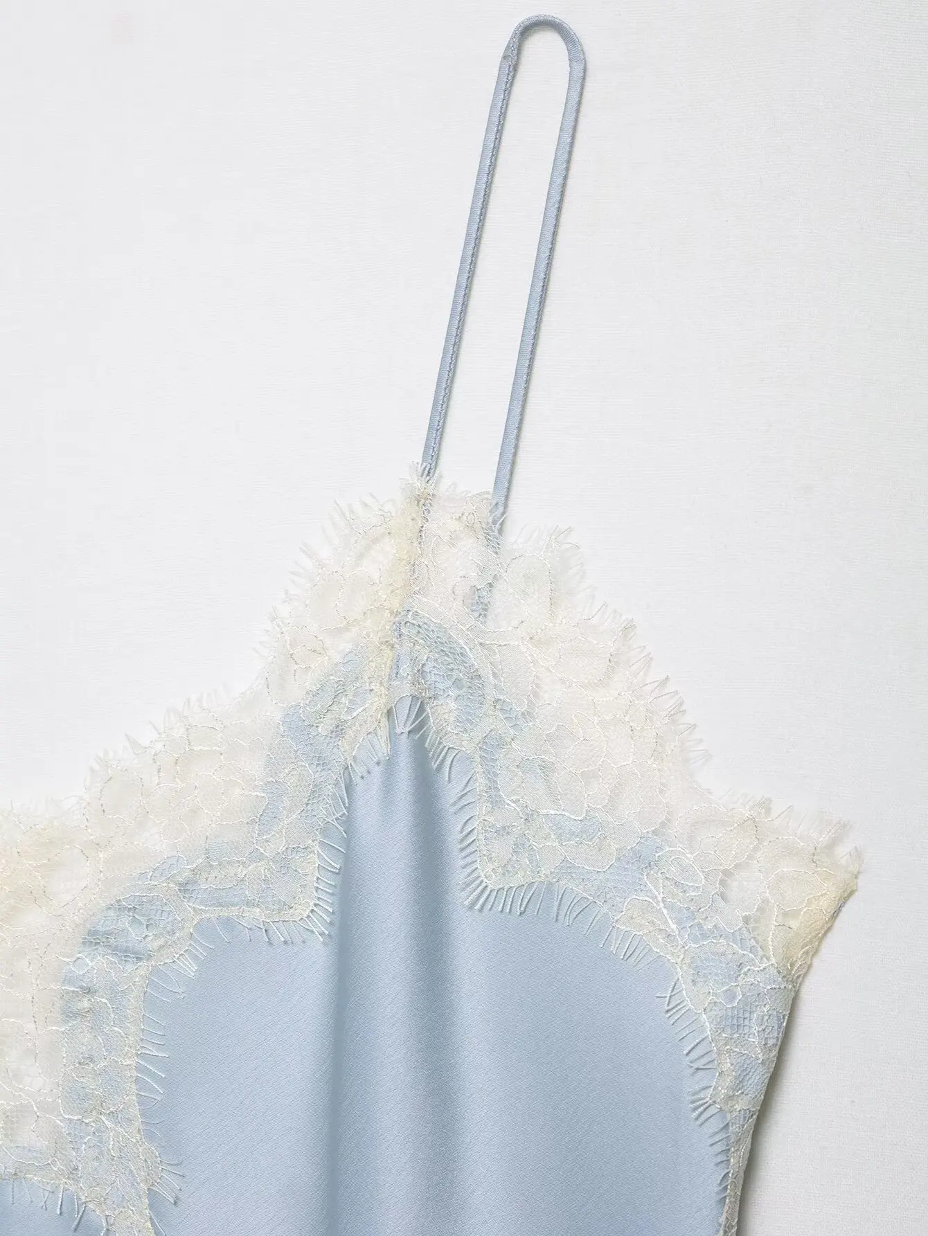 HH Sexy Frauen Asymmetrische Spitze Slip Tops Sommer Weibliche Backless Ärmel Off Schulter Unterwäsche Tanks Elegante Strand Leibchen – Detail 28
