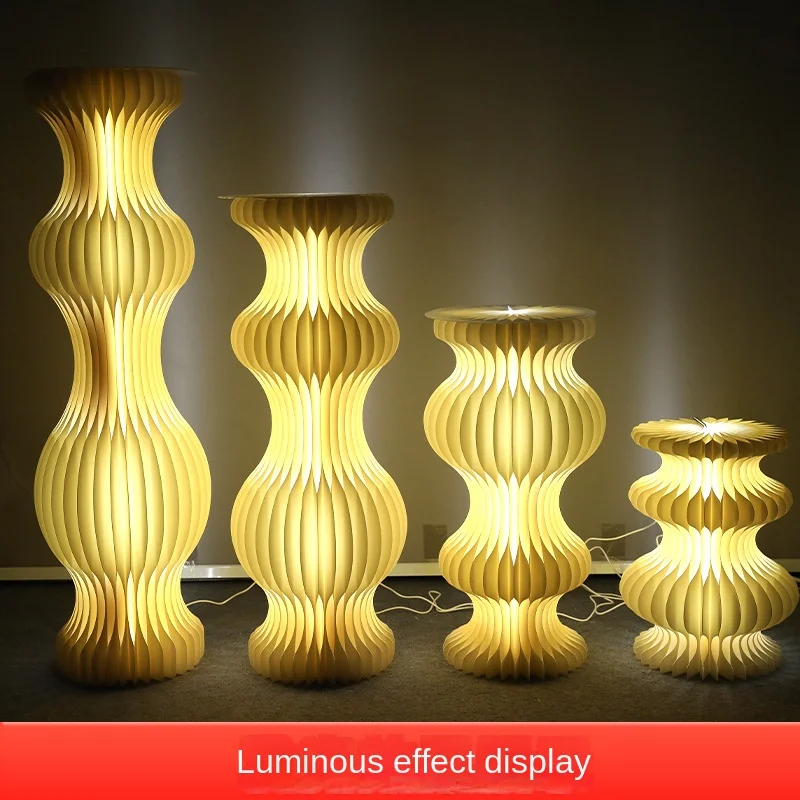 

New wedding props folding dessert table Roman column folding column wedding column ornament window decoration decoration