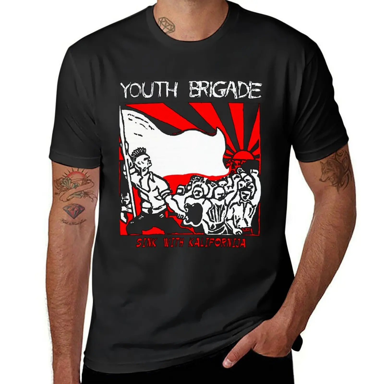 

Youth Brigade - Limited Edition Perfect Gift T-Shirt plus sizes customs design your own cute clothes Men's cotton t-shirt