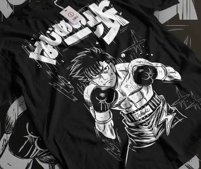 

Manga Tshirt, Sport 90s Anime Lovers, Boxing GYM Anime Tshirt, Otaku Ropa, Graphic Anime Unisex Shirt