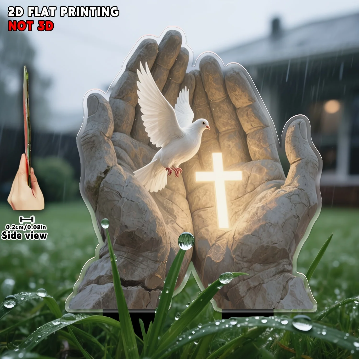 1Pcs Decorative Cro… - image