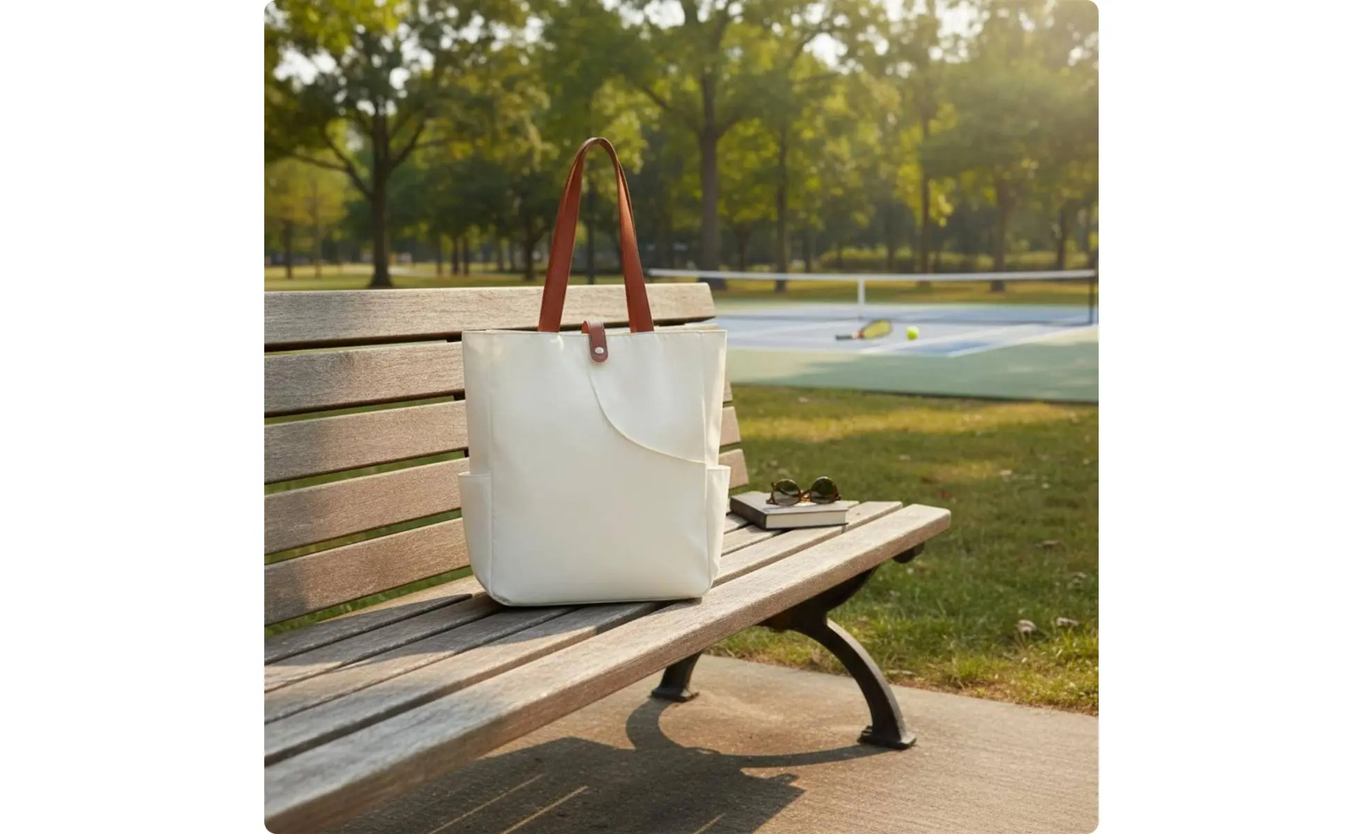 Pickleball Paddle Tote Multiple Pockets Tennis Tote Bag Tennis Racket Storage Bag Strong Protection Sports Gear for Travel