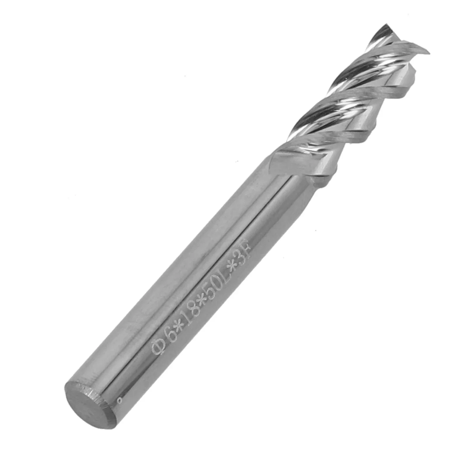 

6mm Shank End Mill Carbide Cutter Compatible with Desktop and Industrial For CNC Machines for Enhanced Efficiency