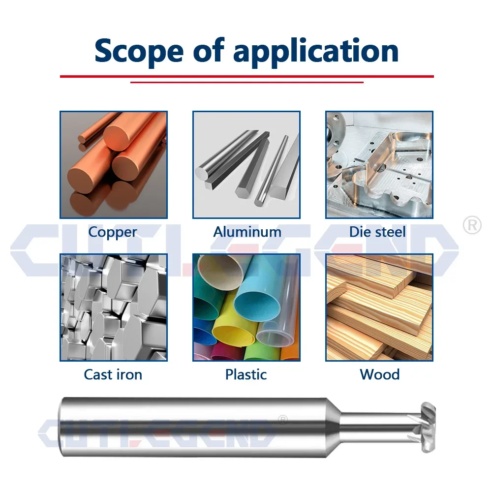 Radius Corner T Slot End Mill CNC Carbide Cutter Concave Arc Machining Aluminum wood Tools 3mm 4mm 6mm-20mm R0.5 R1 R1.5 R2
