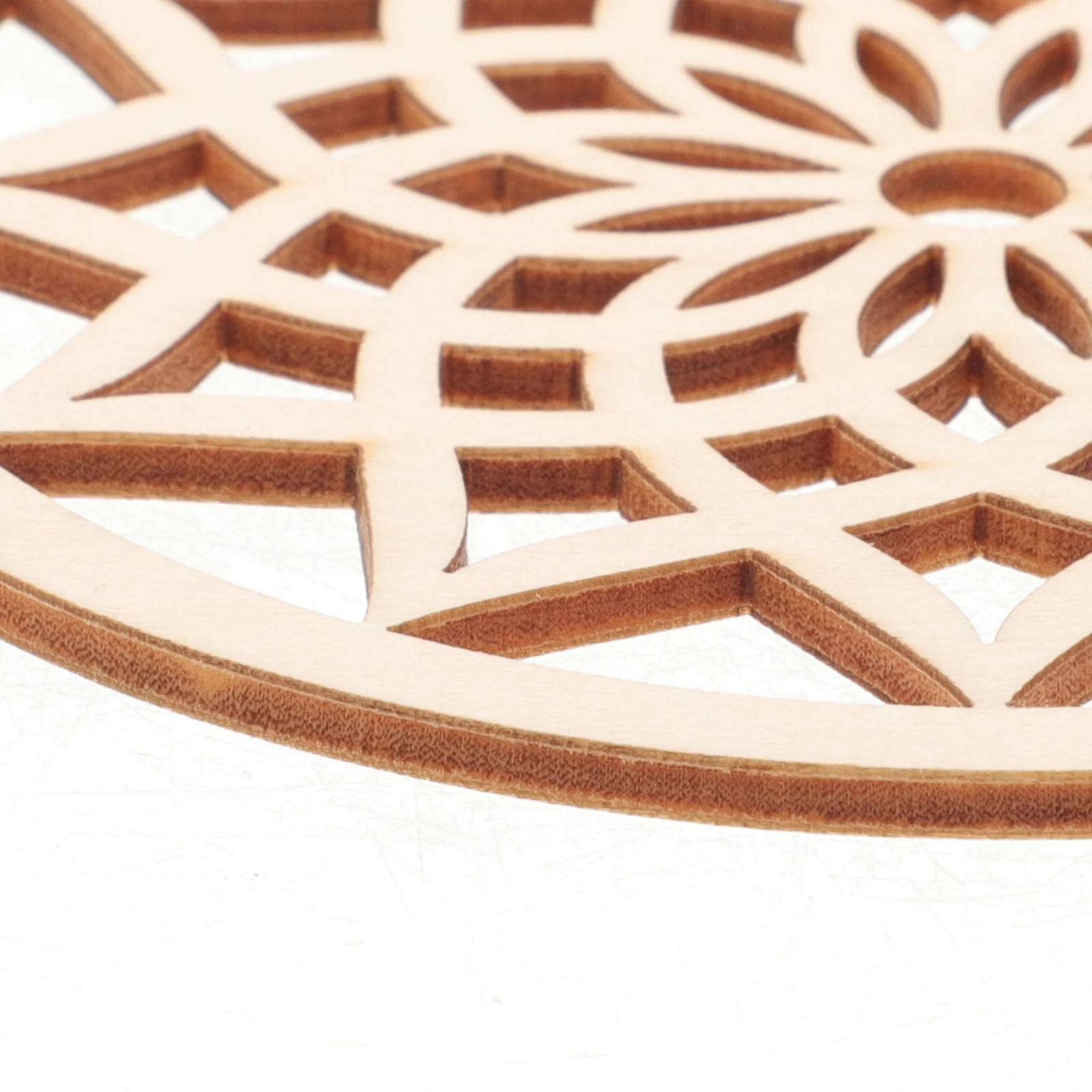 

Wooden Coasters Set Heat Insulation Cup Mats Table Placemat Drink Protector Home Kitchen Supplies Non-Slip Wood Coaster For