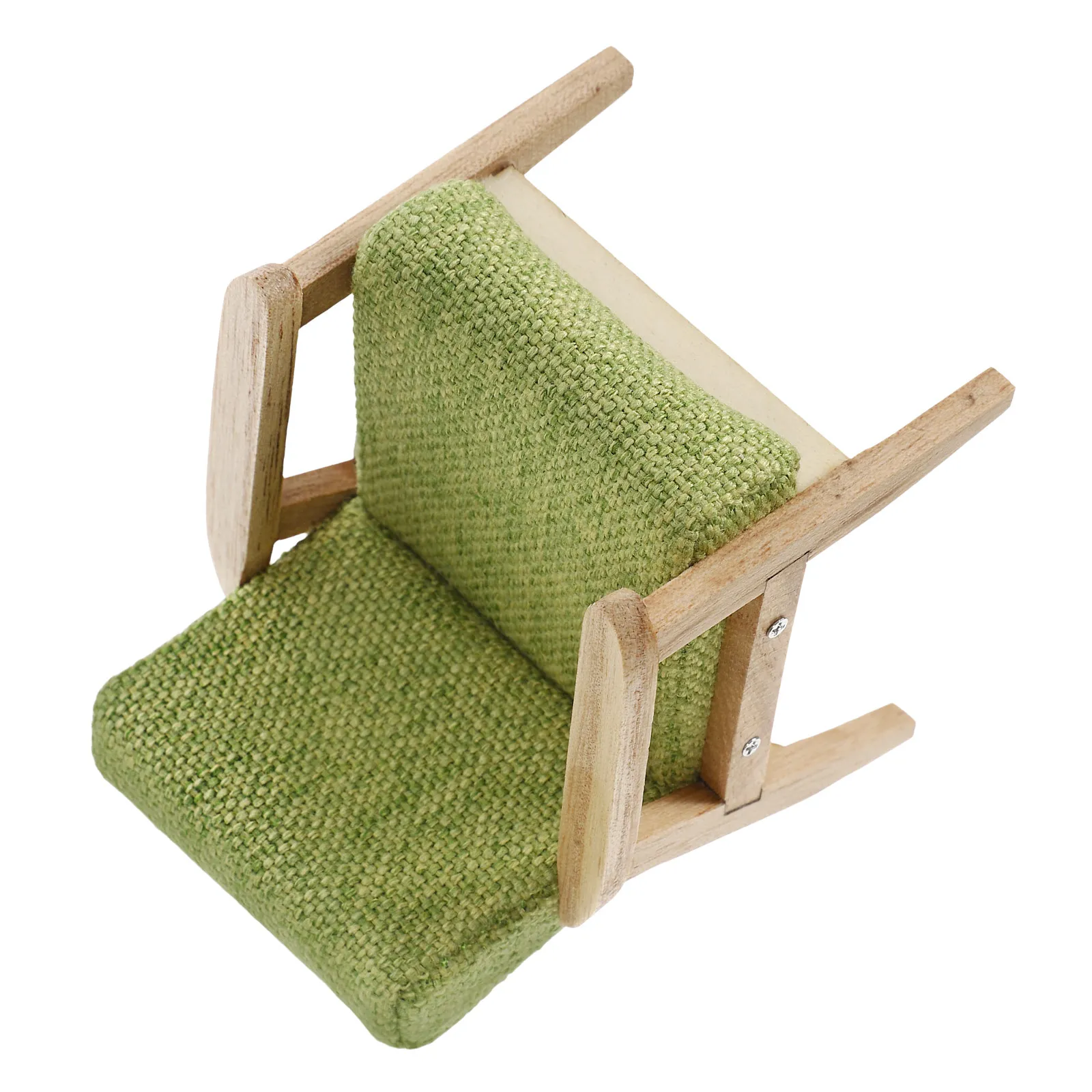 

Очаровательный миниатюрный диван для декора, классический стиль, безопасный материал, реалистичная мини-мебель, подарок, мебель для кукольного домика