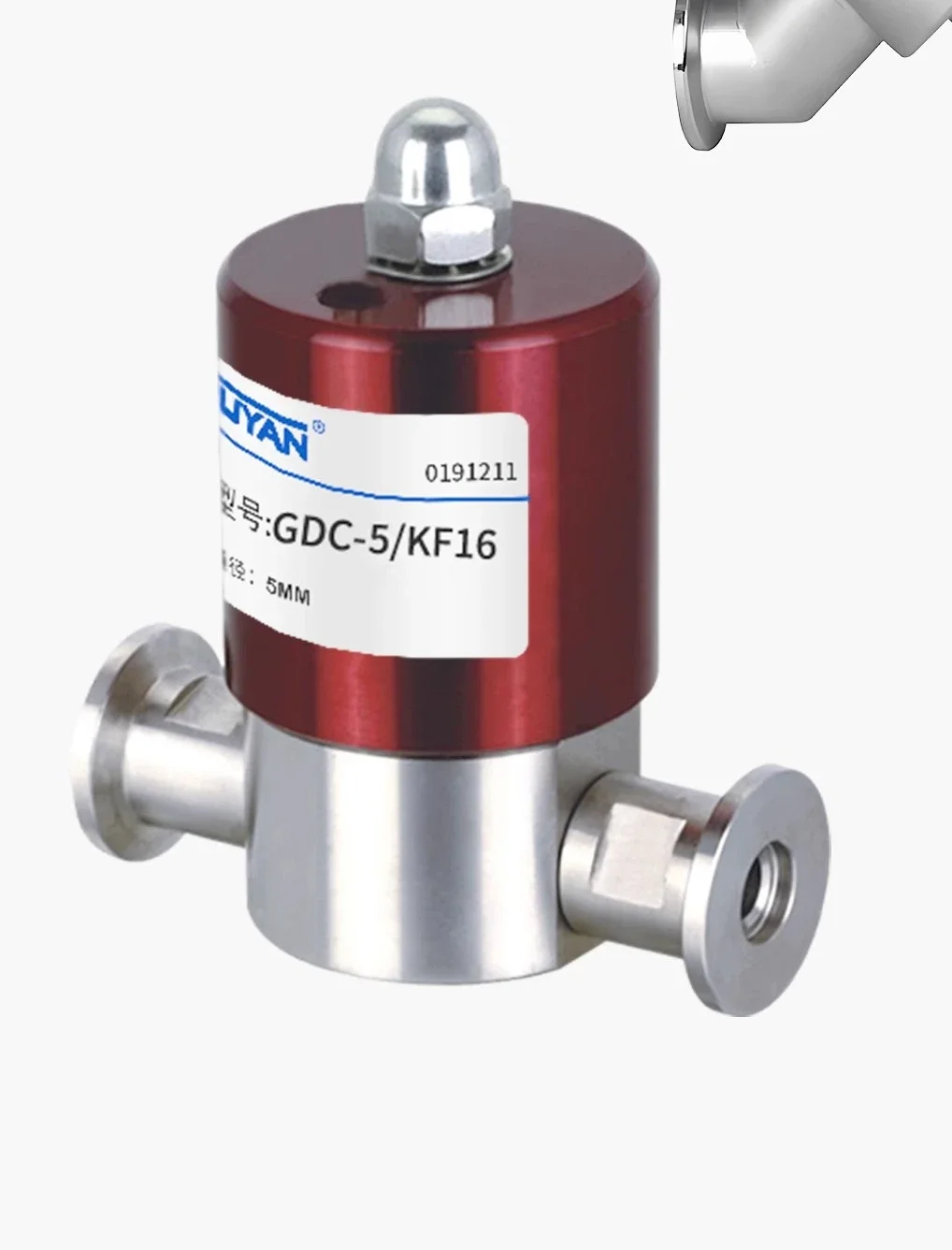 GD vacuum 4A inflatable valve GQC-Q2 flapper valve GDC-Q5/Q10/6/8/GDQ-Y16/Y25/Y40KF10